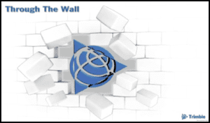 through the wall
